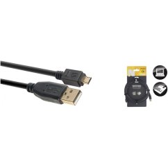 Stagg NCC3UAUCA, kabel USB 2.0 USB/mikro USB, 3m