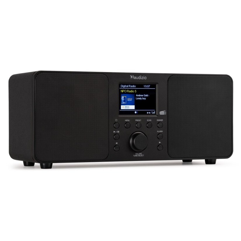 Audizio Genua DAB+ Stereo radio black